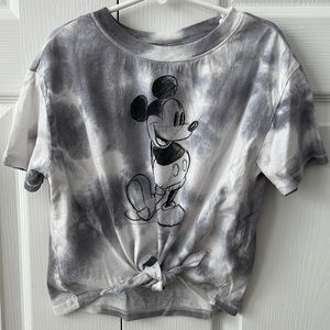 Mickey OLD NAVY Tie Dye Knot Shirt